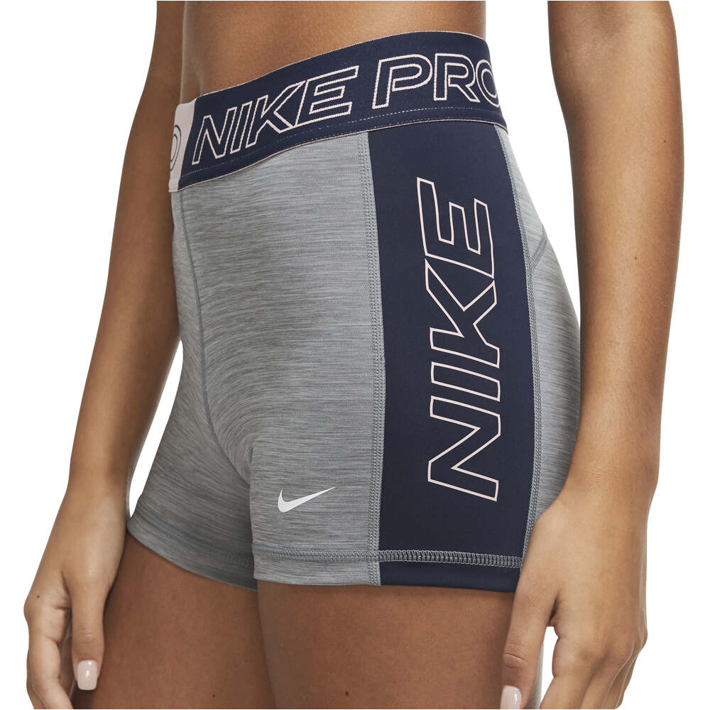 Nike pantalones y mallas cortas fitness mujer W NP 3IN SHORT GRX TT PP1 vista detalle