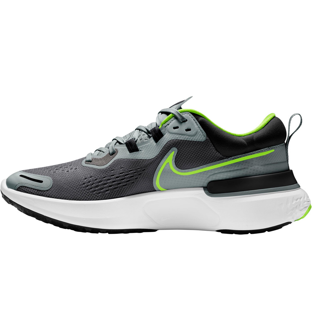 Nike zapatilla running hombre NIKE REACT MILER 2 lateral interior