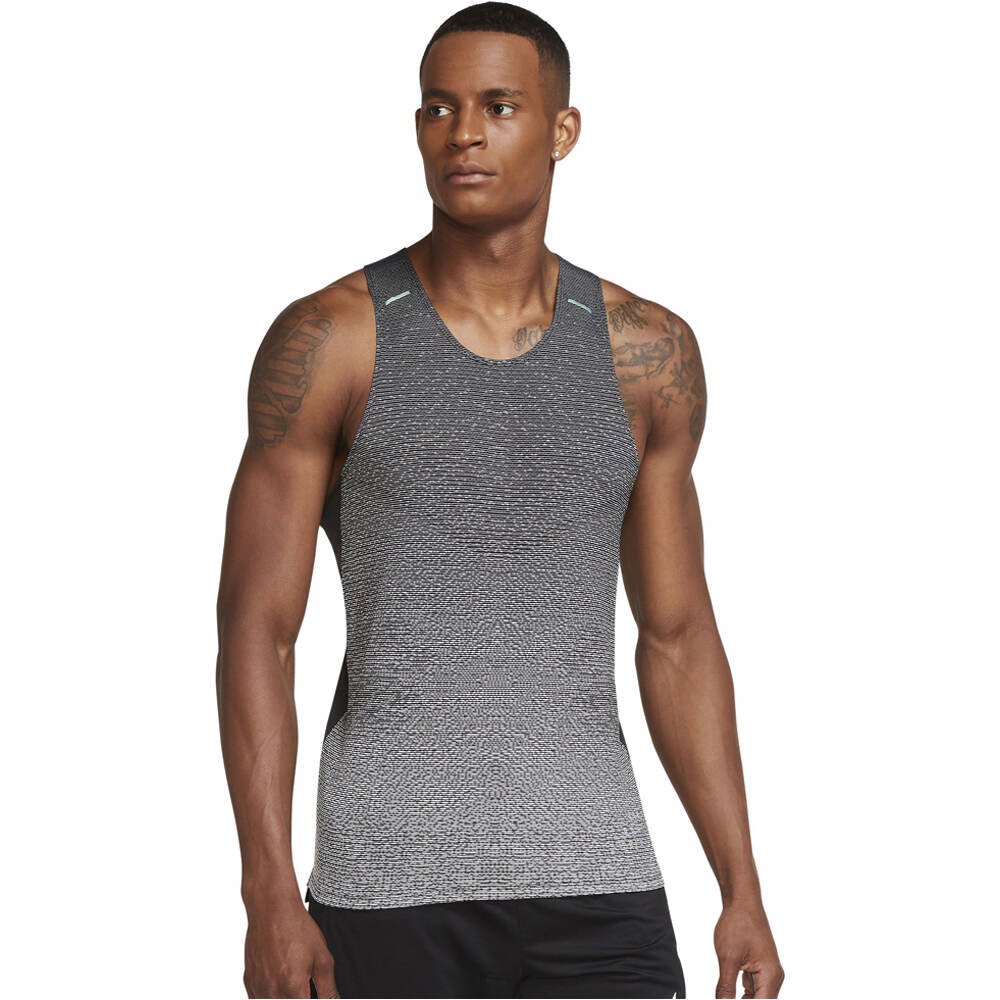 Nike camiseta entrenamiento tirantes hombre M NK RN DVN PINNCLE TANK 14HR vista frontal