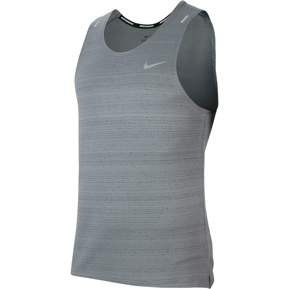 Nike camiseta entrenamiento tirantes hombre M NK DF MILER TANK vista frontal