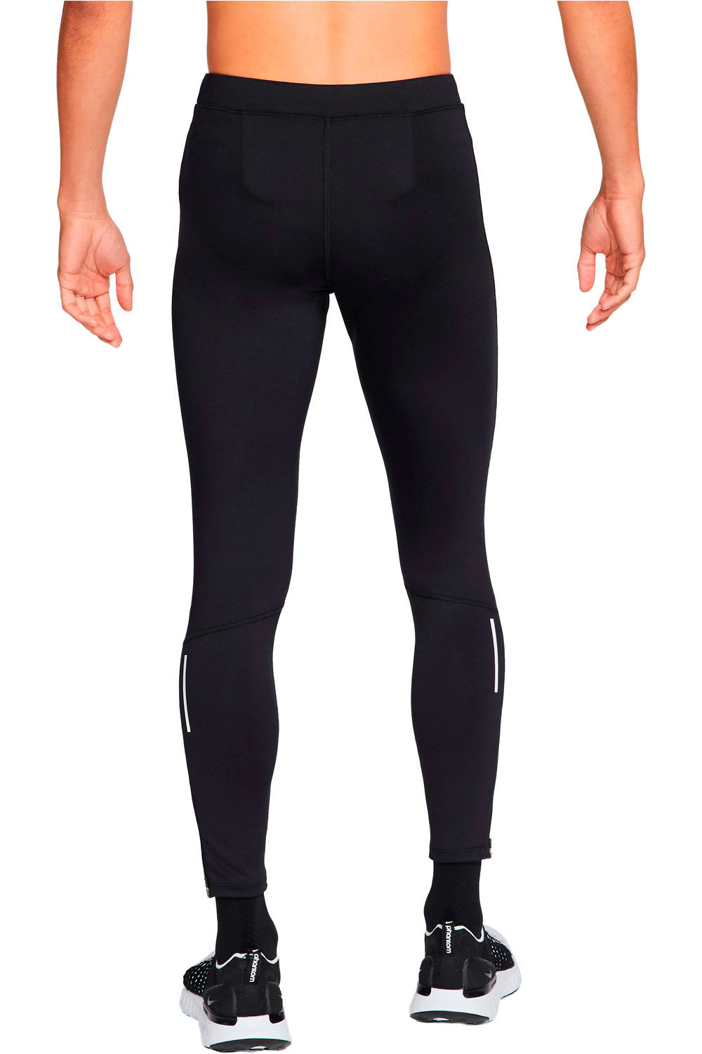 Nike malla larga running hombre DF CHLLGR TIGHT vista trasera