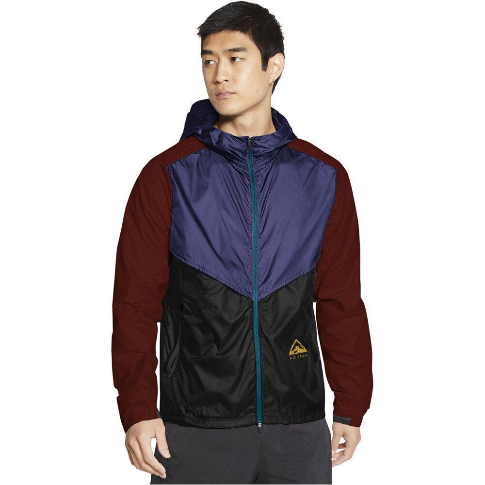 Nike CHAQUETA TRAIL RUNNING HOMBRE M NK SF TRAIL WINDRUNNER JKT vista frontal