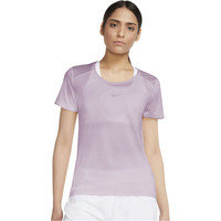 Nike camiseta entrenamiento manga corta mujer W NK ICON CLASH RUN TOP SS GX vista frontal