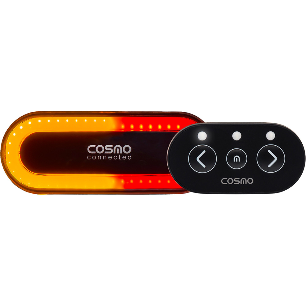 Cosmo luz trasera bicicleta Cosmo Bike + Remote Control vista frontal