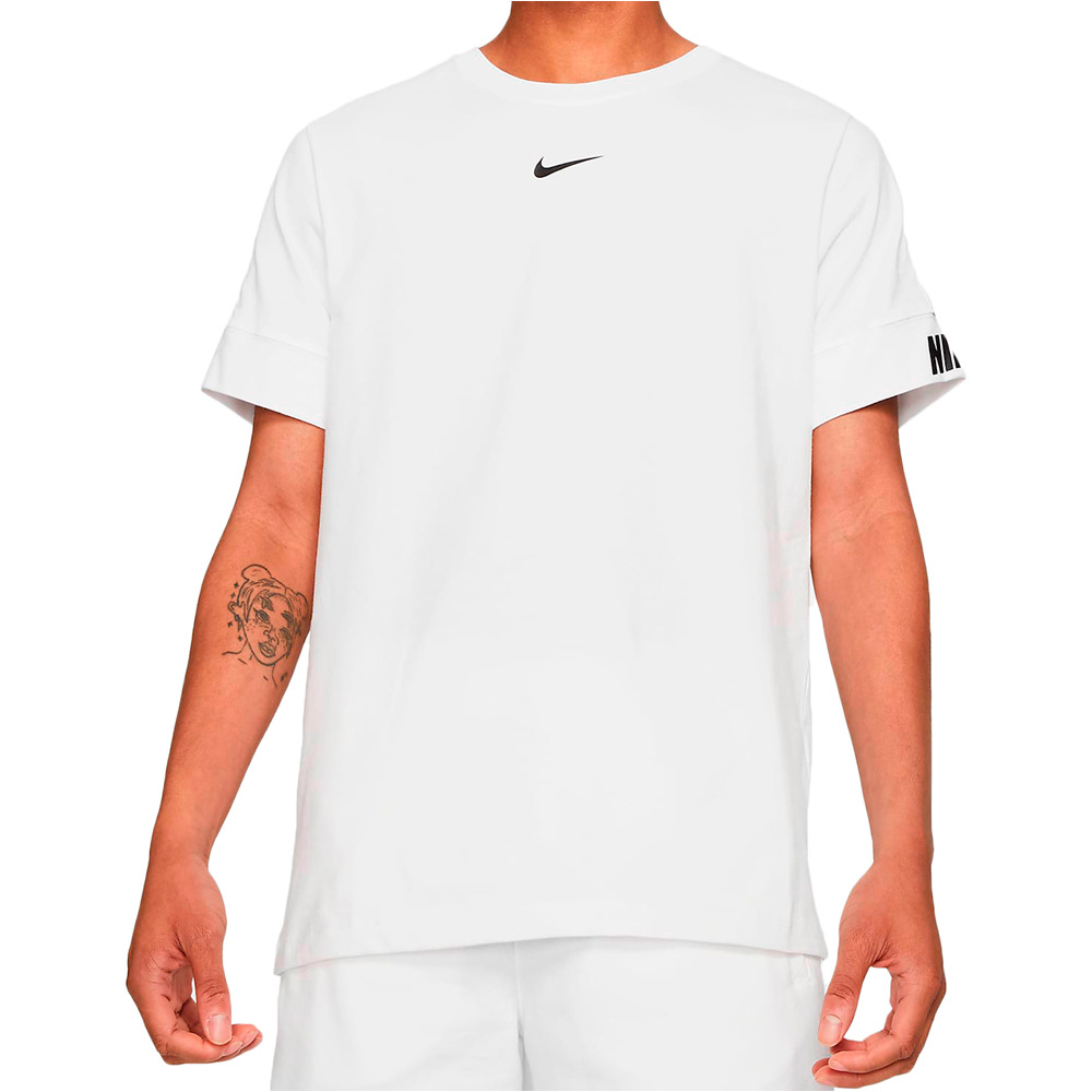 Nike camiseta manga corta hombre M NSW REPEAT SS TEE vista frontal