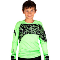 Ho Soccer camiseta portero JERSEY FURIOUS GREEN vista frontal