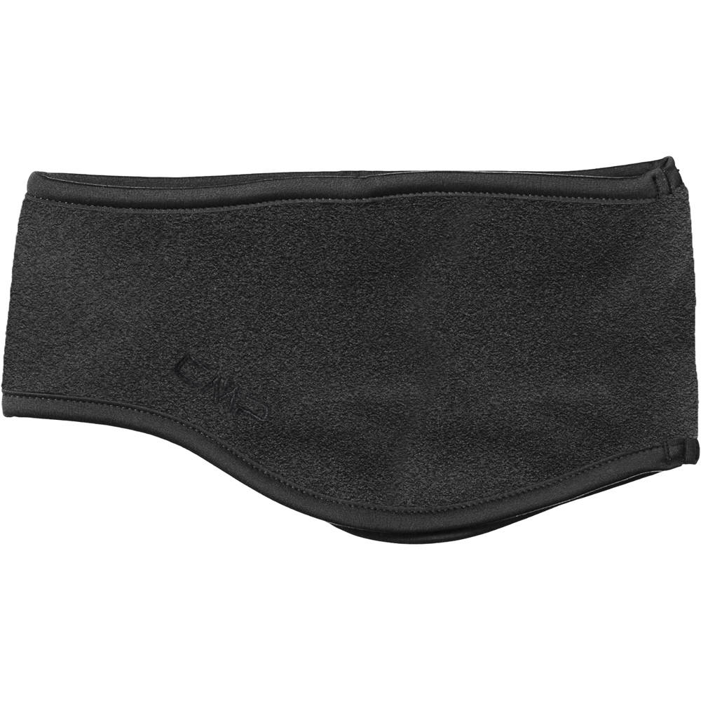 Man fleece headband cinta orejera esquí Gris (UNICA)