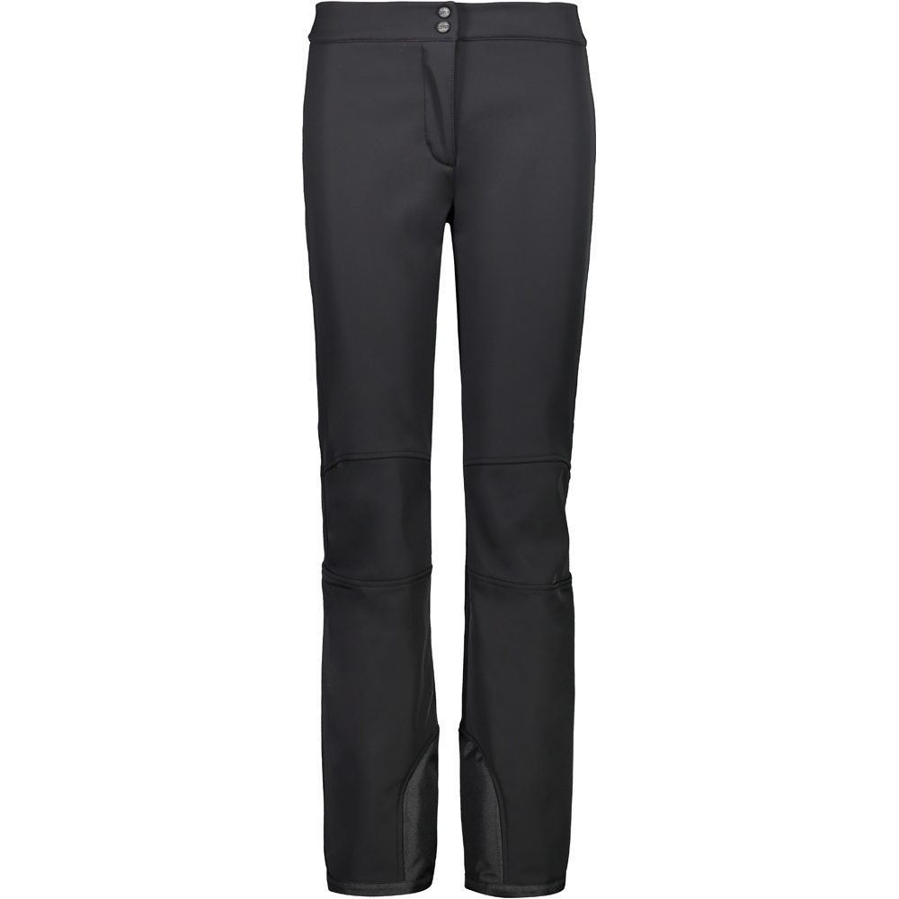 Cmp pantalones esquí mujer WOMAN PANT WITH INNER GAITER vista frontal