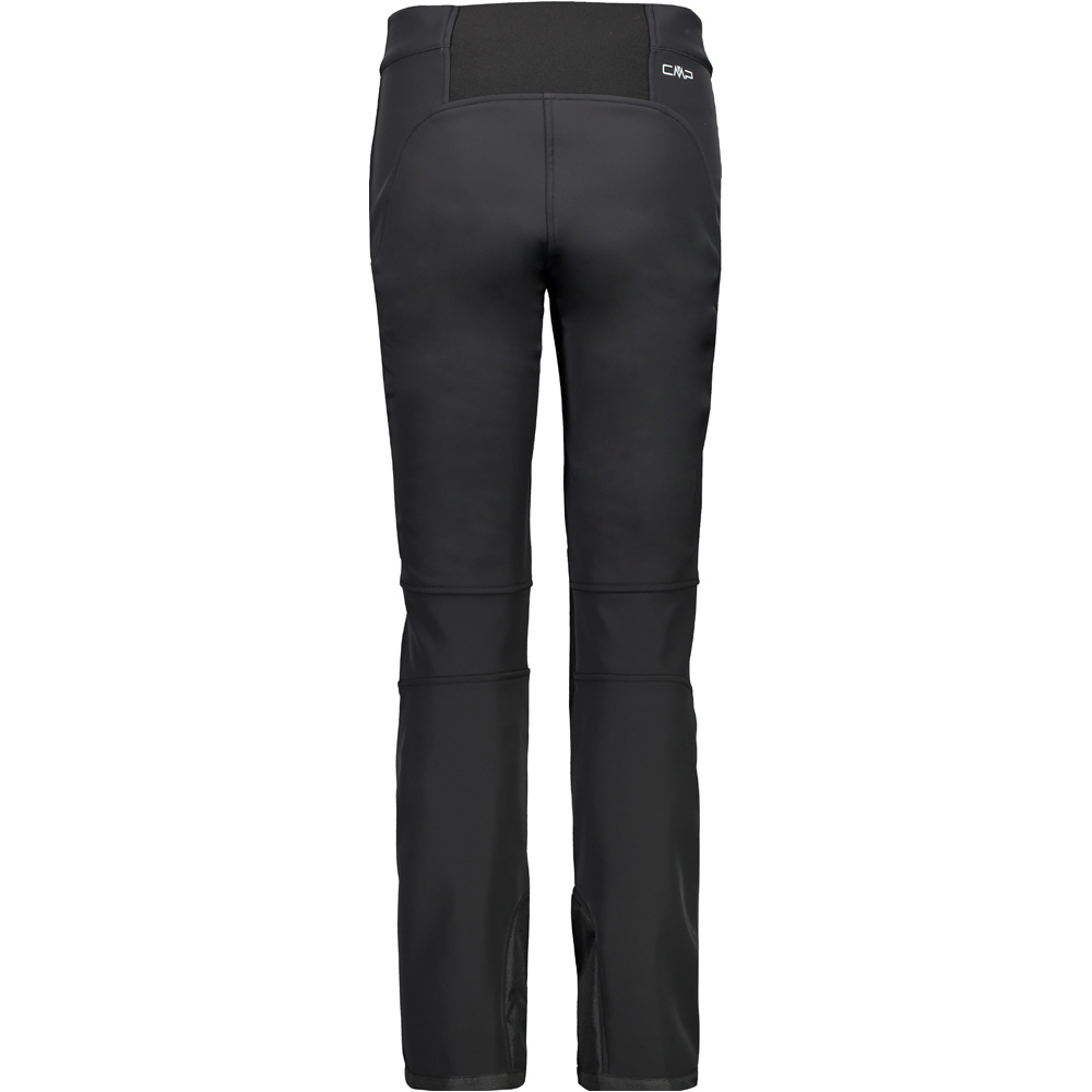 Cmp pantalones esquí mujer WOMAN PANT WITH INNER GAITER vista trasera