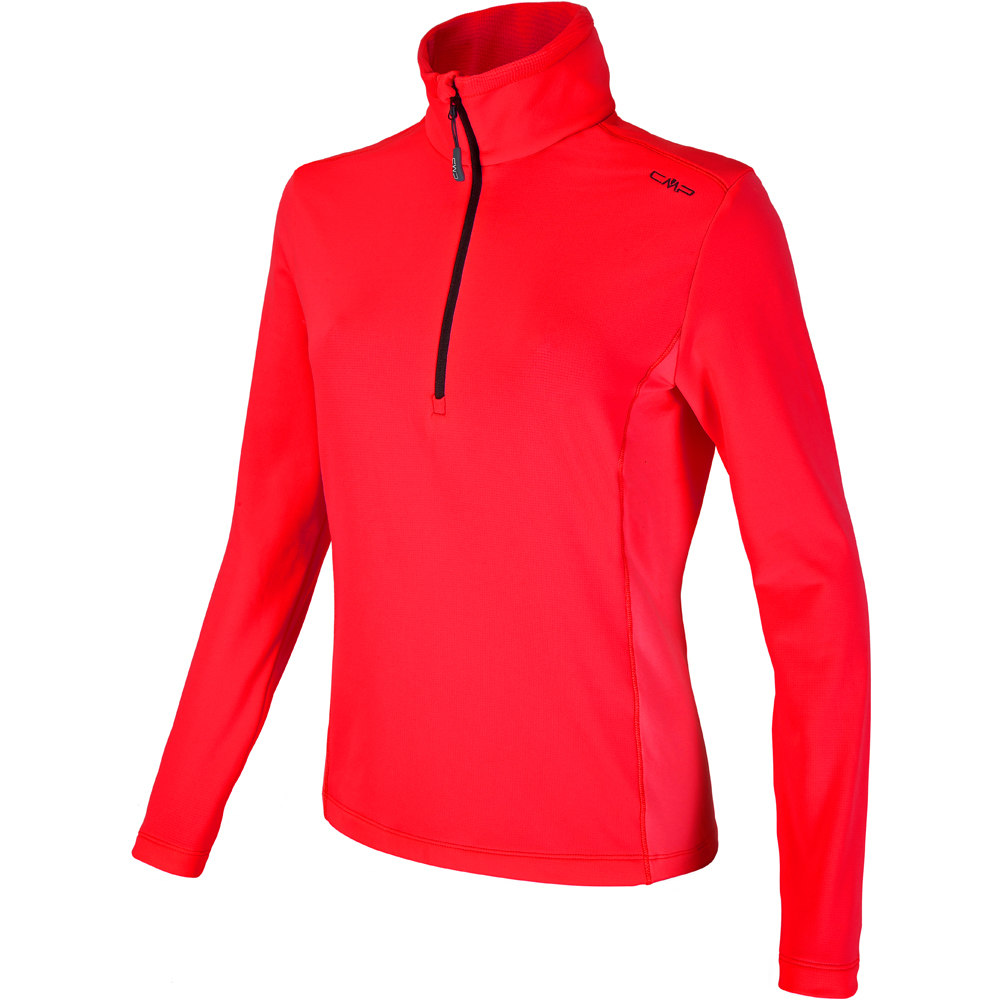 Cmp forro polar esquí mujer WOMAN SWEAT vista frontal