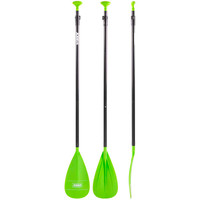 Jobe remo paddle surf Aluminium Paddle 3 pcs Lime vista frontal