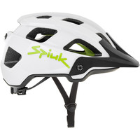 Spiuk casco bicicleta CASCO DOLMEN UNISEX BLANCO/NEGRO vista frontal