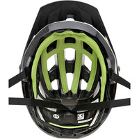 Spiuk casco bicicleta CASCO DOLMEN UNISEX BLANCO/NEGRO 03