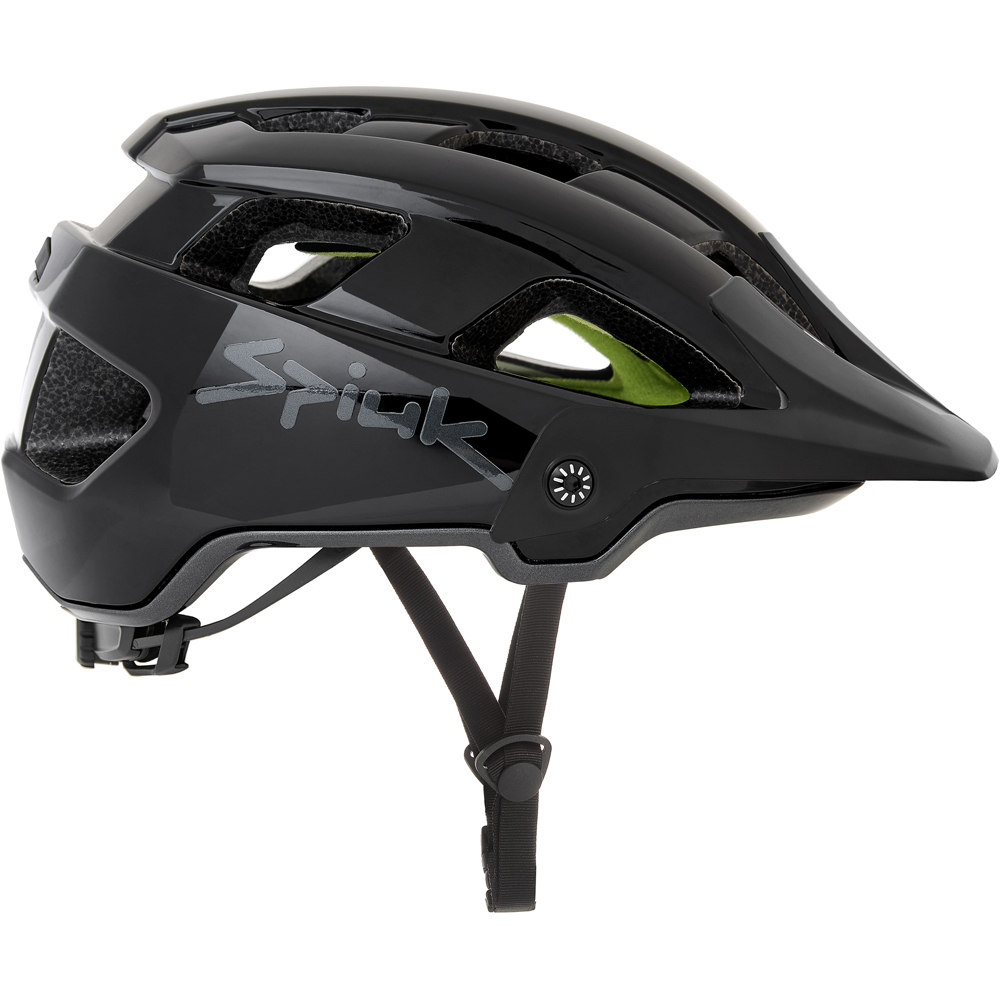 Spiuk casco bicicleta CASCO DOLMEN UNISEX NEGRO/ANTRACITA vista frontal