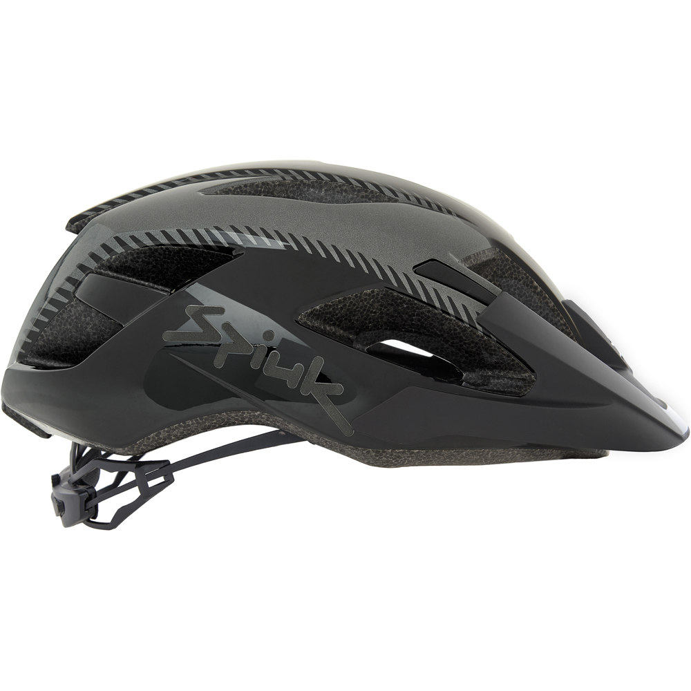 Spiuk casco bicicleta CASCO KAVAL NEGRO vista frontal