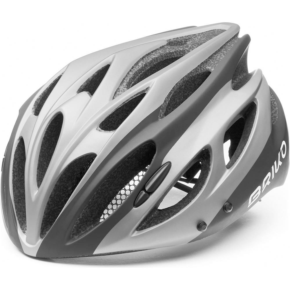 Kiso anth-silver casco bicicleta (M)