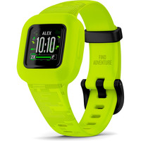 Garmin pulsera de actividad Vivofit jr3, Camo Verde vista frontal