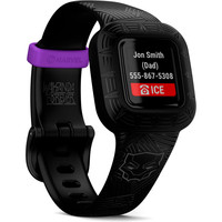 Garmin pulsera de actividad Vivofit jr3, Black Panther 01