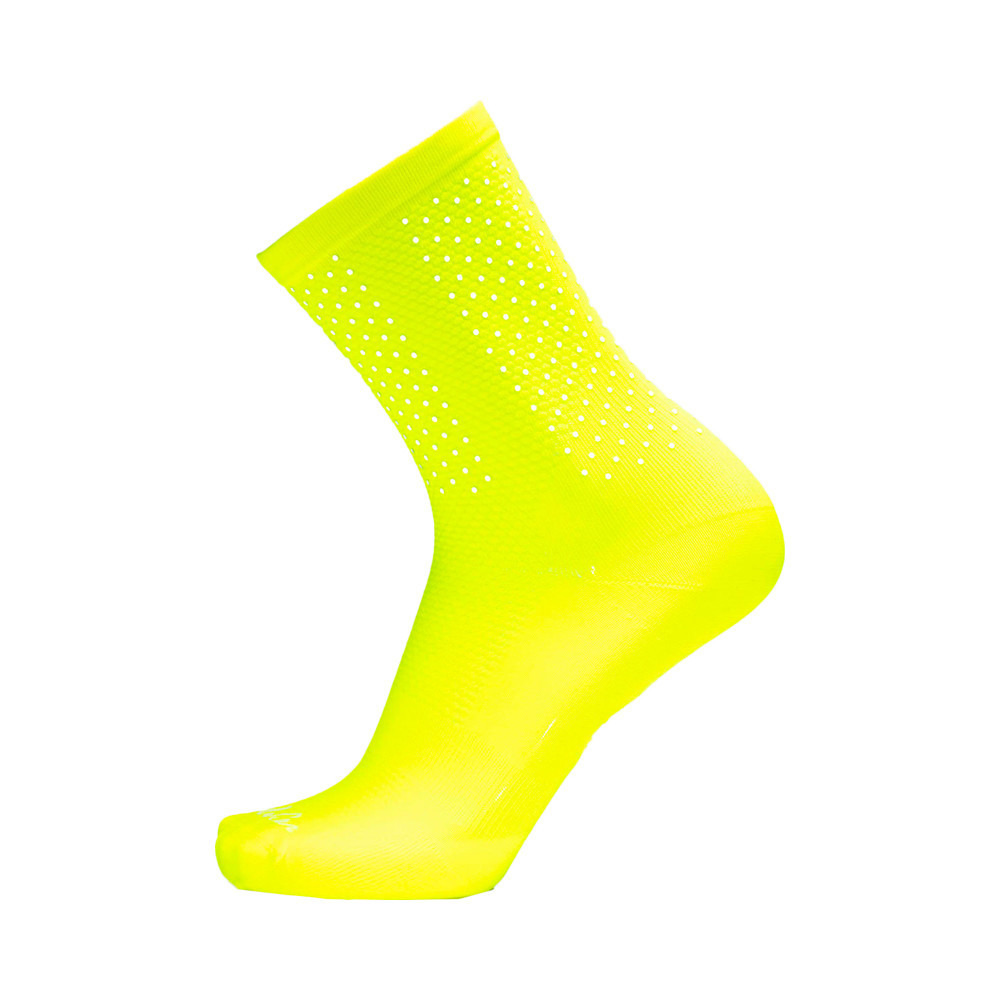 Mb Wear calcetines ciclismo SOCKS REFLECTIVE vista frontal