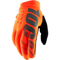 100% guantes largos ciclismo BRISKER GLOVE vista frontal