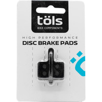 Tols pastillas discos y accesorios freno TOLS ORGANIC BRAKE PAD SHIMANO DEORE vista frontal