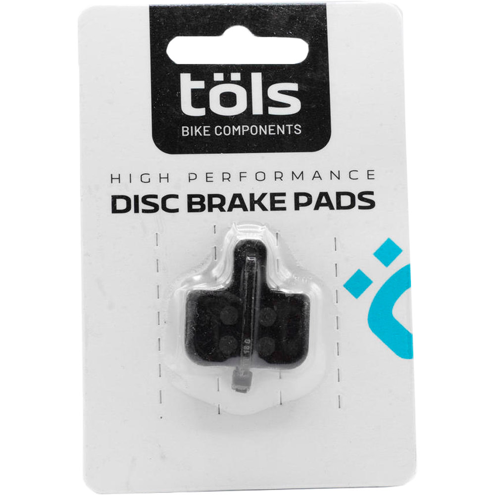 Tols pastillas discos y accesorios freno TOLS ORG BRAKE PAD SRAM LEVEL, T, TL vista frontal