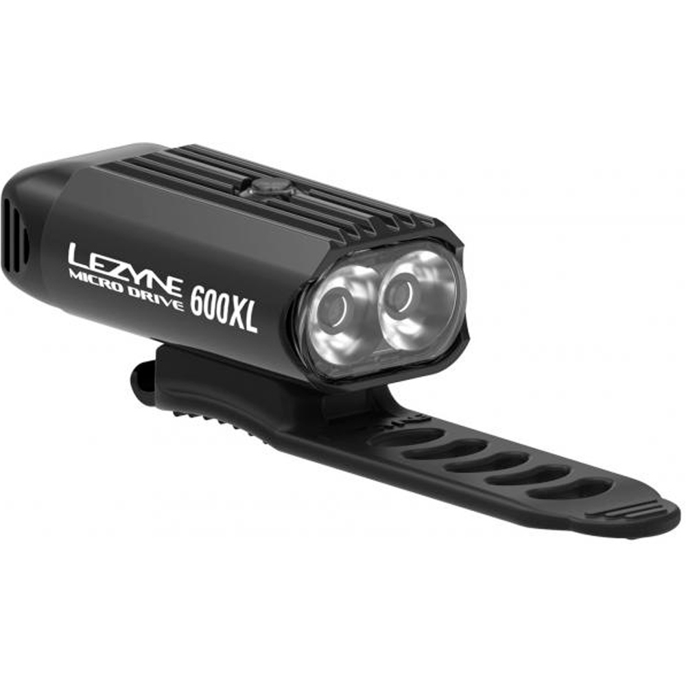 Lezyne luz delantera bicicleta LUZ MICRO DRIVE 600XL LUMENS vista frontal