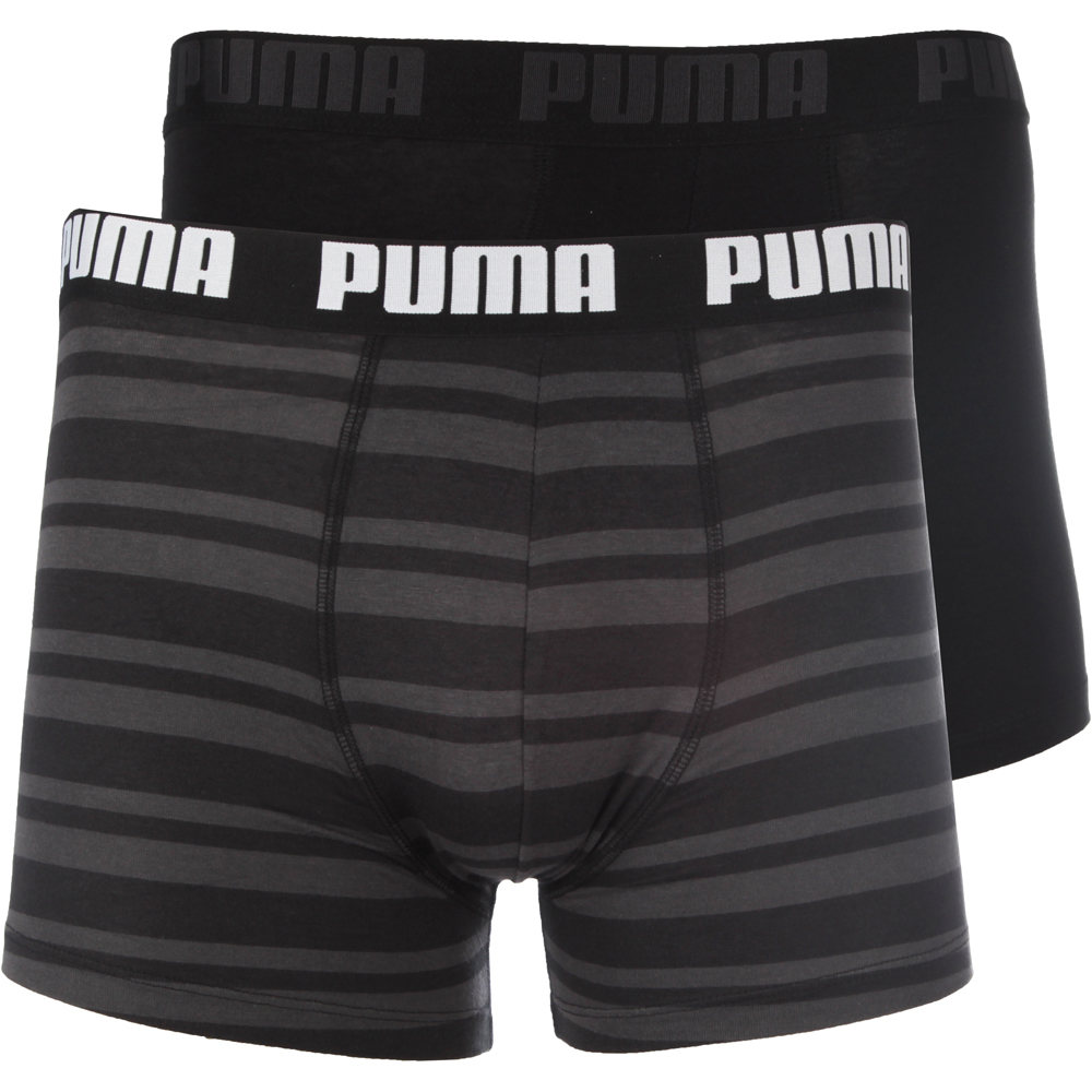 Puma boxer PUMA BASIC BOXER 2P NE/GR/NE vista frontal