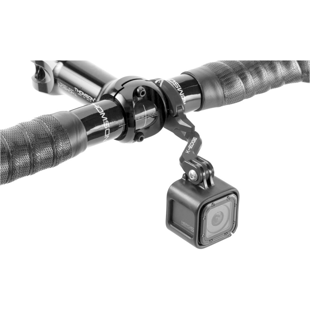 K-Edge soporte manillar cámara video K-EDGE GO BIG Pro On-Center Mount, 31.8mm vista frontal