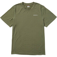 Merrell camiseta montaña manga corta hombre TENCEL SS TEE vista frontal