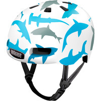 Nutcase casco bicicleta niño Casco Baby Nutty Baby Shark Gloss Mips vista frontal