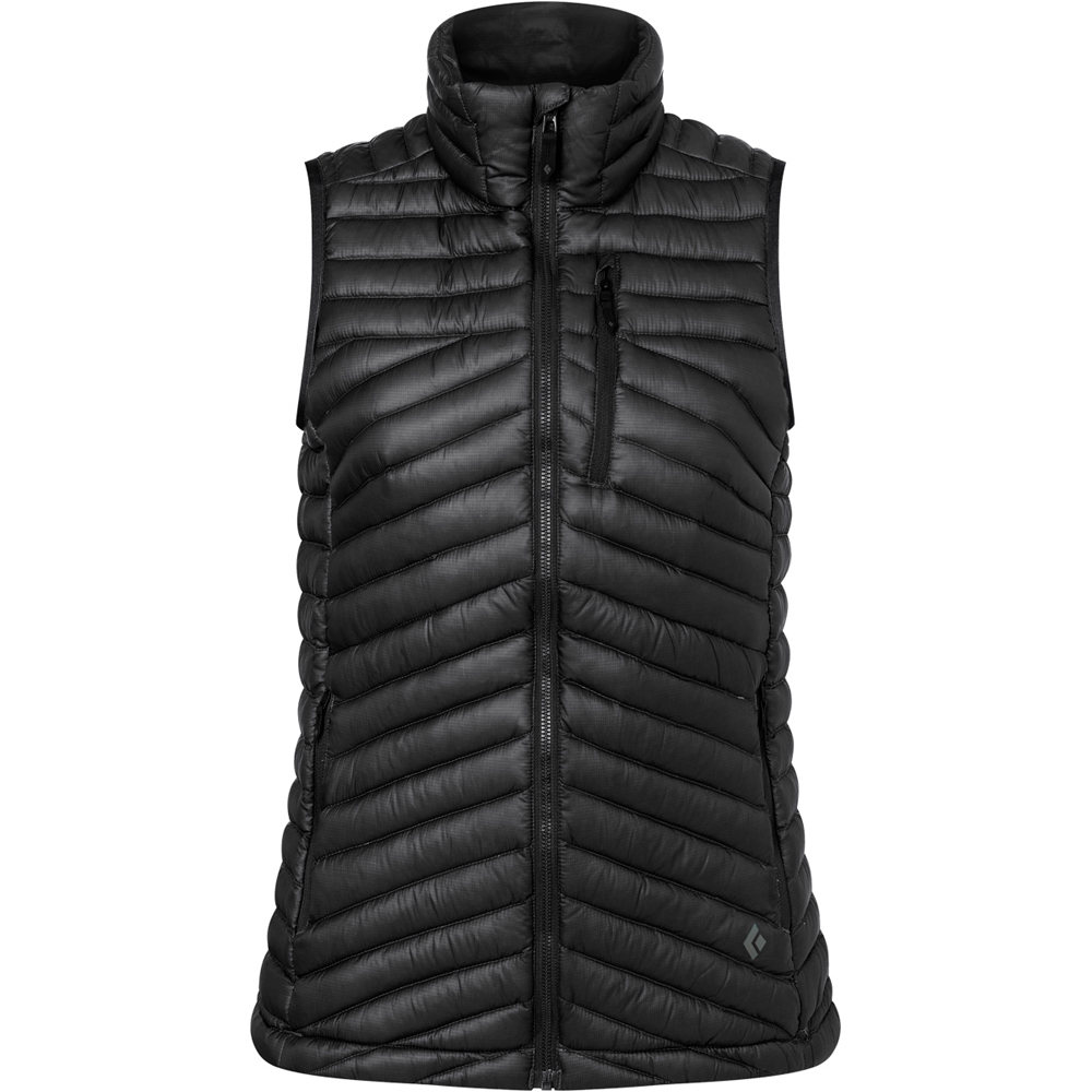 Black Diamond chaleco outdoor mujer W APPROACH DOWN VEST NE vista frontal