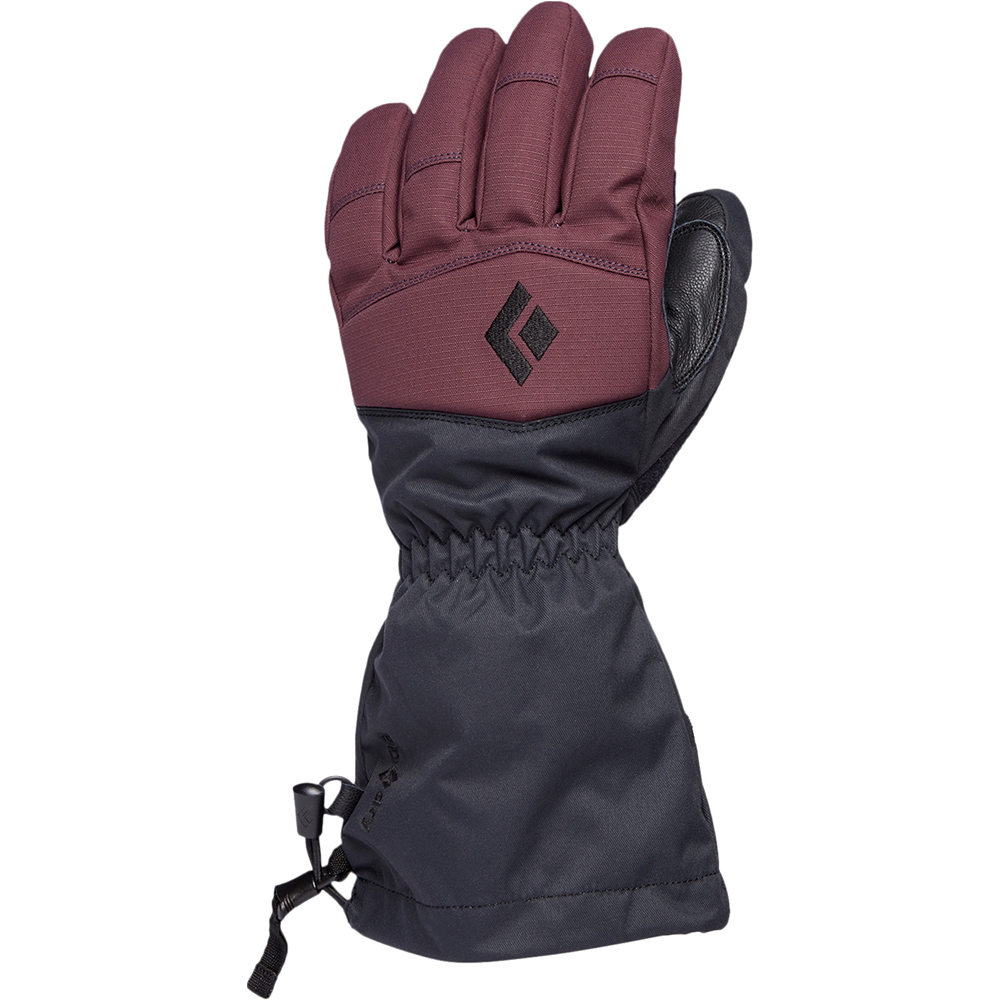 Black Diamond guantes montaña WOMEN RECON GLOVES GN vista frontal