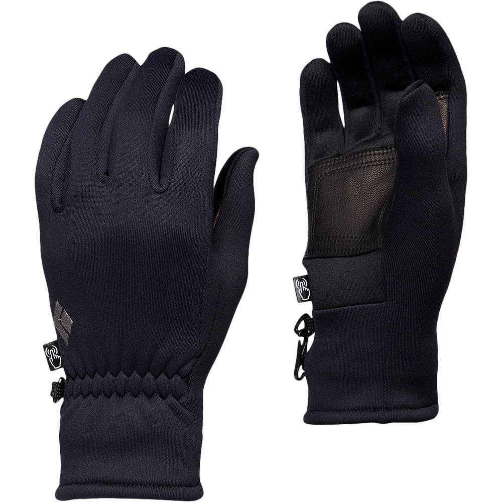 Black Diamond guantes montaña HEAVYWEIGHT SCREENTAP GLOVES NE vista frontal