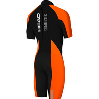 Headswim traje de neopreno corto SR MULTIX SHORTY 2,5 Man vista trasera