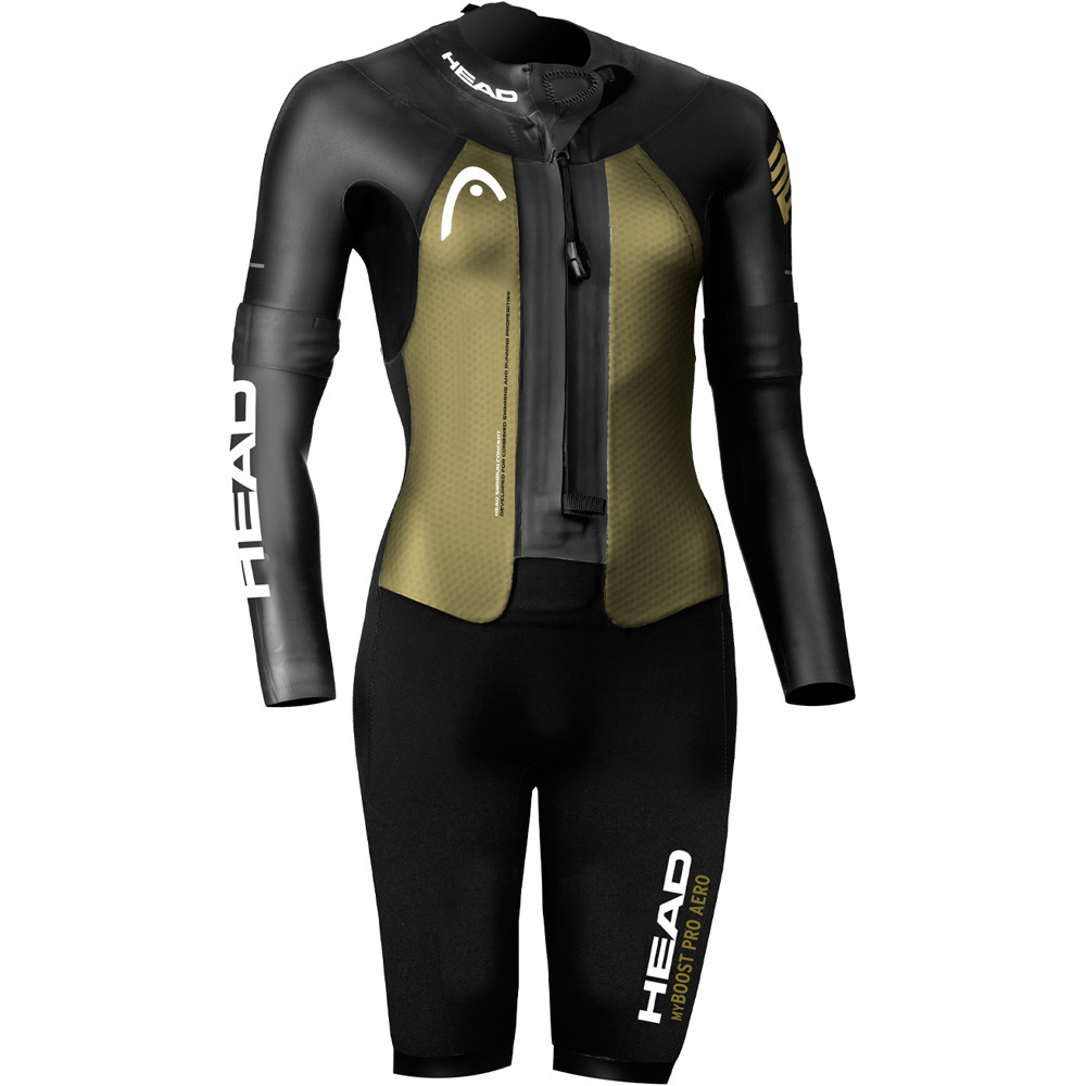 Headswim traje de neopreno corto SR myBOOST PRO AERO 4.2.1,5 Lady vista frontal