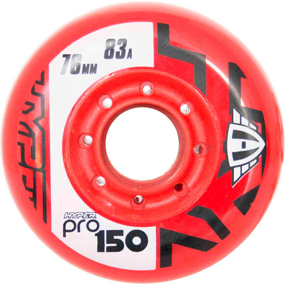 Hyper ruedas skate RUEDA P. HOCK OUT PRO150 76-83A 4UD vista frontal