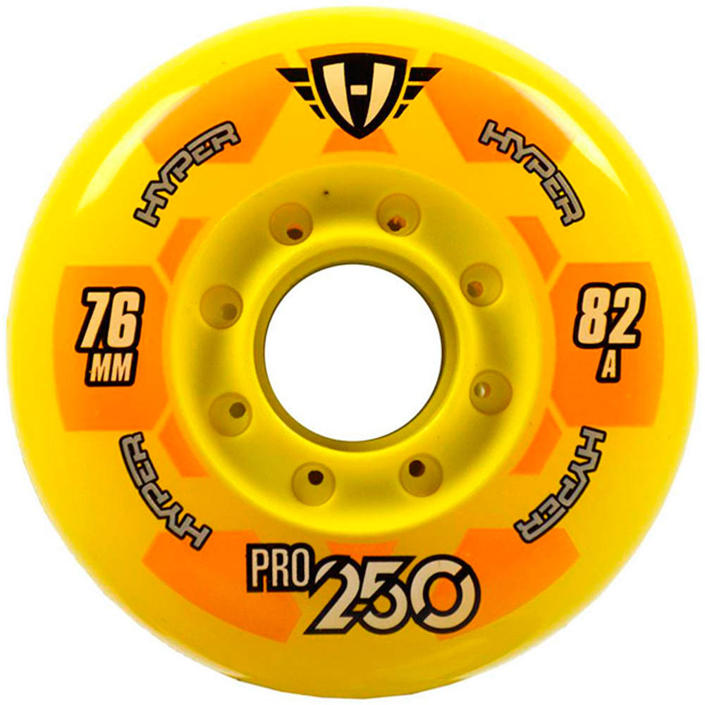 Hyper ruedas skate RUEDA P. HOCK OUT PRO250 76-82A 4UD vista frontal