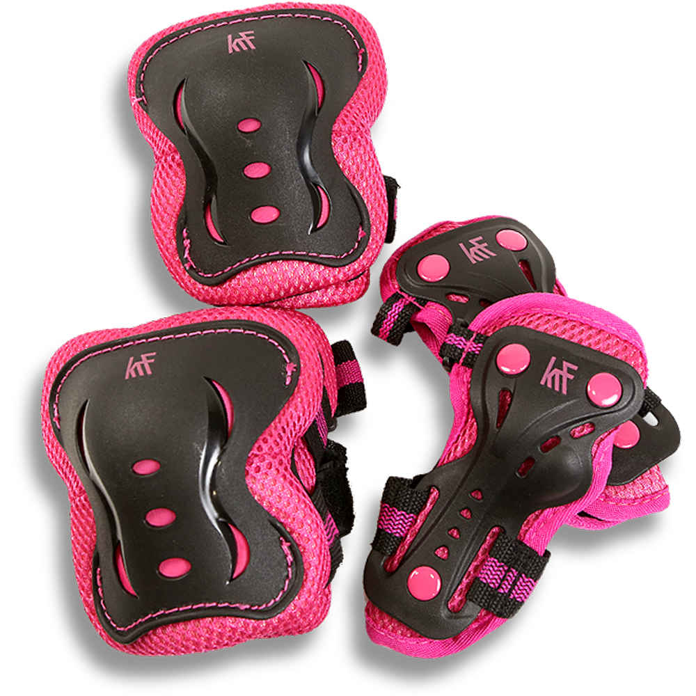 Krf patines infantiles DES KRF PROT. 16 SET PROTEC. JR GIRLS vista frontal