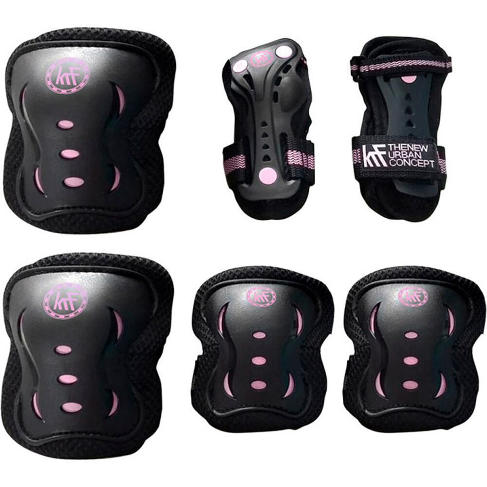 Krf prot 13 set protec jr new set protección skate niño