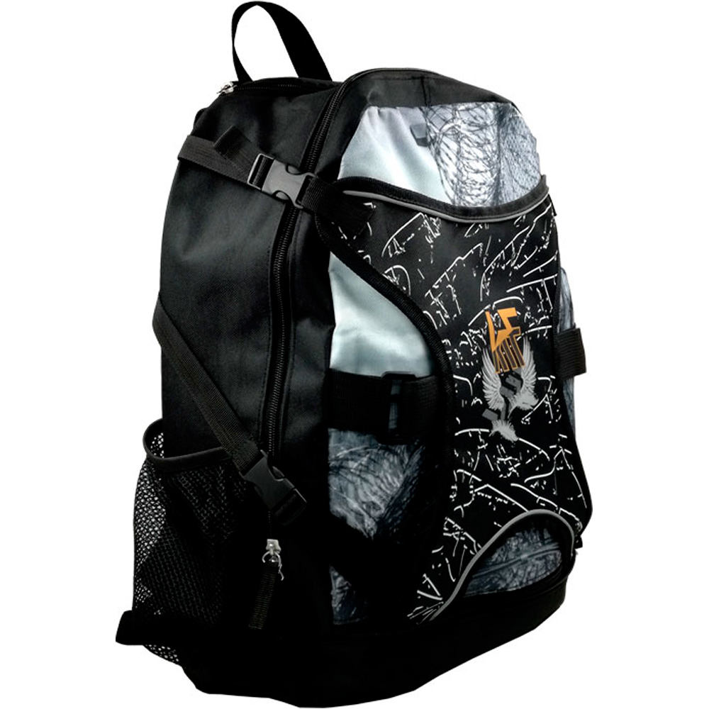 Alcatraz bolsa portapatines Negro (UNICA)