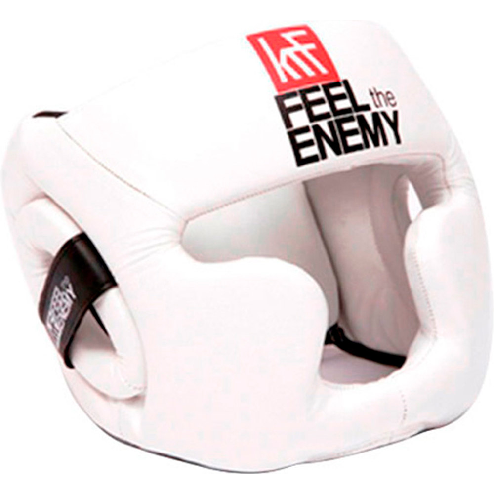 Krf casco artes marciales CASCO PROTEC. BLANCO JR vista frontal