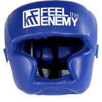 Krf casco artes marciales CASCO PROTEC. BLUE JR vista frontal