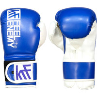 Krf guantes boxeo GUANTES ENTRENO AZUL vista frontal
