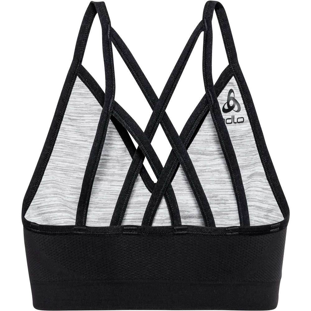 Odlo camiseta térmica manga corta mujer Sports Bra SEAMLESS SOFT vista trasera