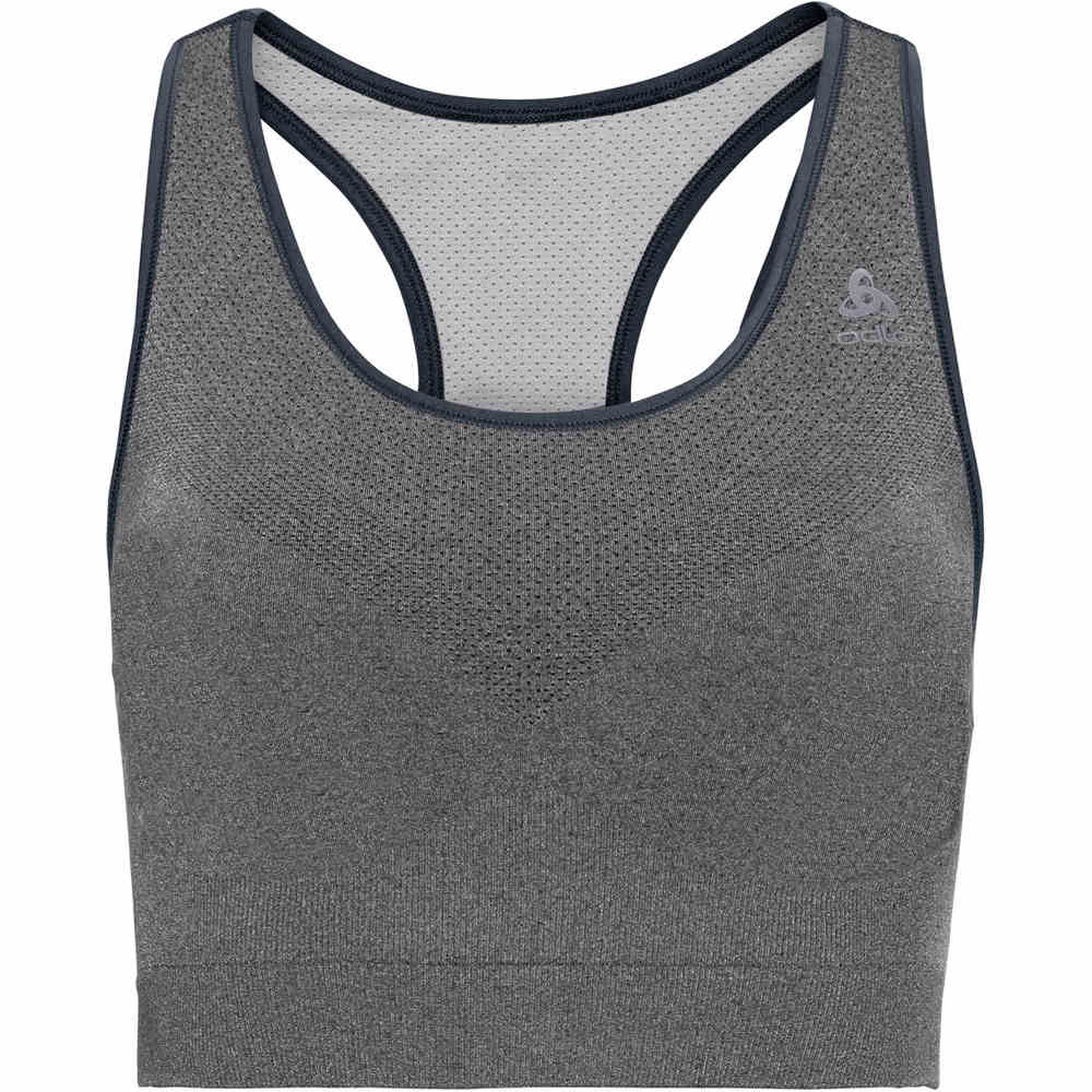 Odlo camiseta térmica manga corta mujer Sports Bra SEAMLESS MEDIUM CERAMICOOL vista detalle