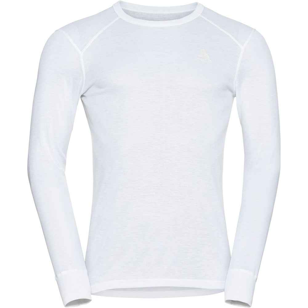 Odlo camiseta térmica manga larga hombre BL TOP Crew neck l/s ACTIVE WARM ECO vista frontal