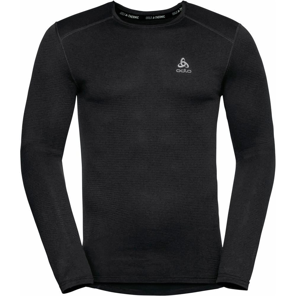 Odlo camiseta térmica manga larga hombre BL TOP Crew neck l/s ACTIVE THERMIC vista frontal