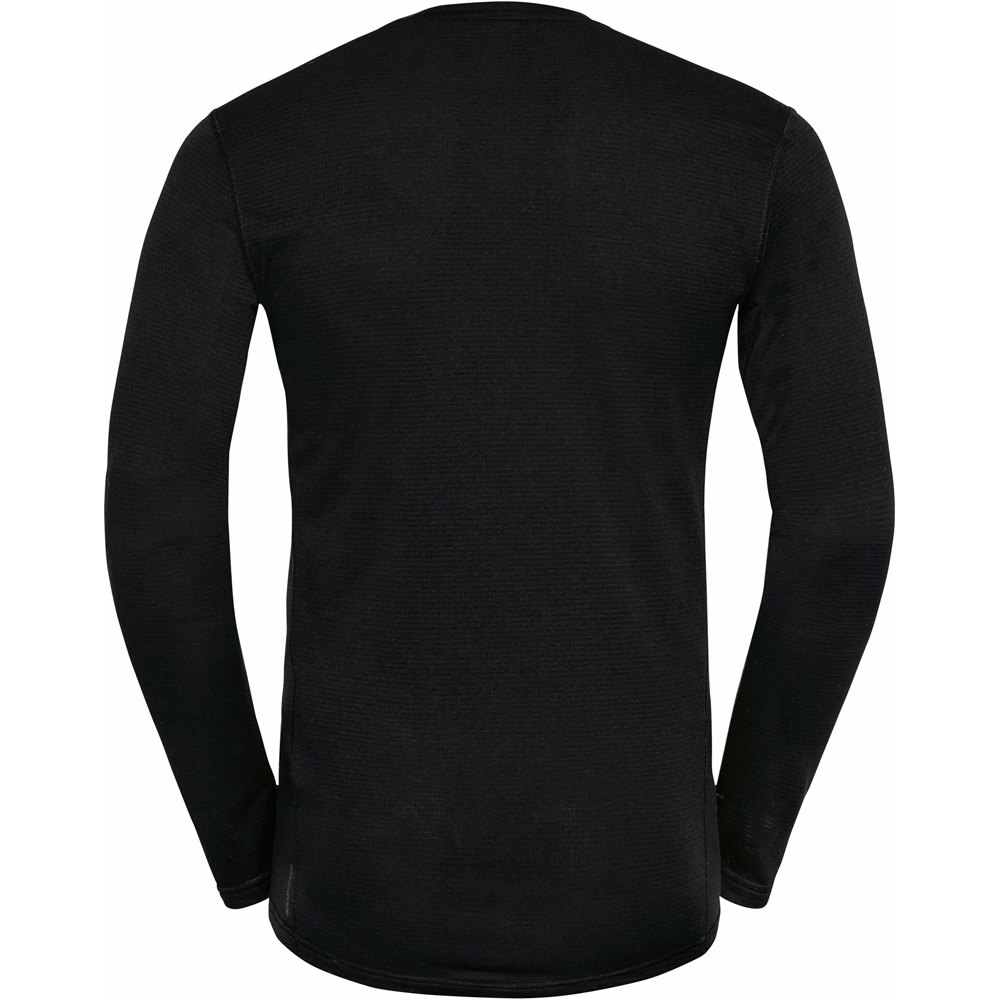 Odlo camiseta térmica manga larga hombre BL TOP Crew neck l/s ACTIVE THERMIC vista trasera