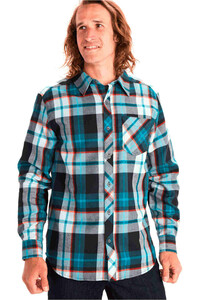 Marmot camisa montaña manga larga hombre Anderson Lightweight Flannel vista frontal